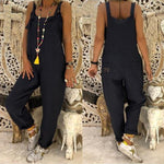 Load image into Gallery viewer, Casual Jumpsuits Overalls Baggy Bib Pants Plus Size
