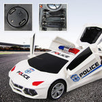 Load image into Gallery viewer, 360 Degree Rotary Wheels Musical LED Lighting Electronic Police Car
