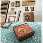 Load image into Gallery viewer, Book Shelf Decoration DIY Assembly Kit
