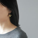 Load image into Gallery viewer, Simulation Magnolia Earrings
