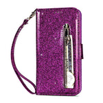 Load image into Gallery viewer, Zipper Wallet PU Leather phone Case
