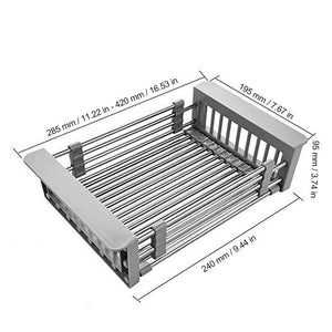 Kitchen Retractable Drainer Rack