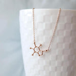 Load image into Gallery viewer, Chemical Molecule Pendant Necklace
