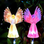 Load image into Gallery viewer, Solar-Powered LED Angel Light
