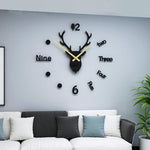 Load image into Gallery viewer, 3D Creative Acrylic Hanging Clock
