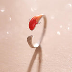 Load image into Gallery viewer, Adjustable Red Carp Ring
