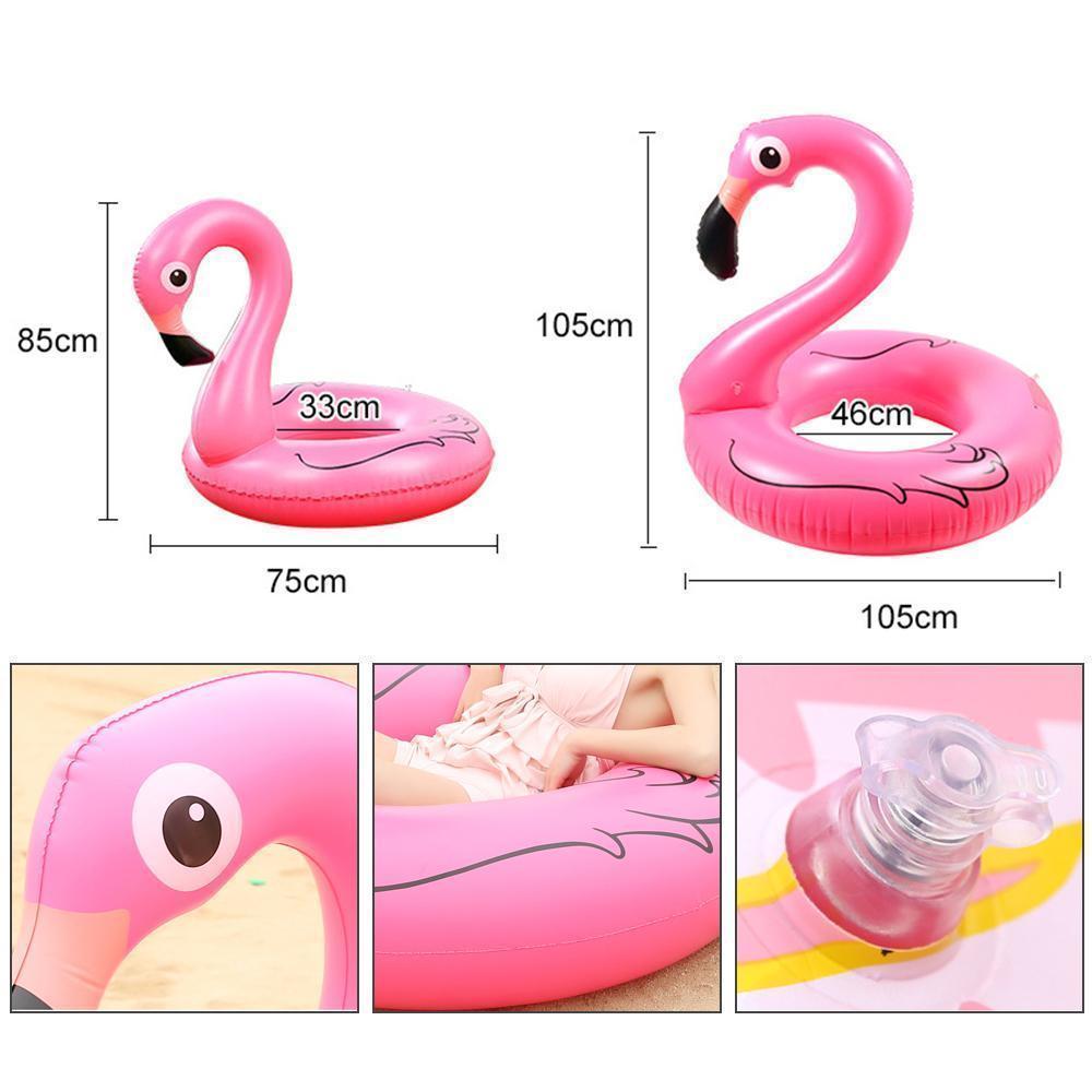 Inflatable Flamingo Pool Float