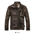 Load image into Gallery viewer, PU Leather Jacket
