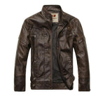 Load image into Gallery viewer, PU Leather Jacket
