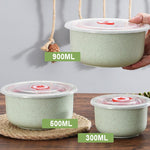 Load image into Gallery viewer, Wheat Straw Fiber Lightweight Bowl Set (3 PCs)
