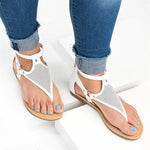 Load image into Gallery viewer, Women Summer Flat Sandals
