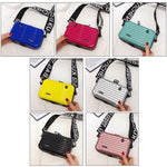 Load image into Gallery viewer, Mini size travel case shape square hand bag
