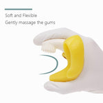 Load image into Gallery viewer, Baby Banana Training Toothbrush &amp; Teether
