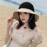 Load image into Gallery viewer, Women Summer Beach Sun Hat
