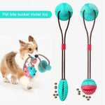 Load image into Gallery viewer, Dog Bite Toy Interactive food leaker toy with Suction Cup
