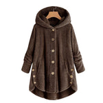 Load image into Gallery viewer, Plus Size Women Loose Warm Outwear Coat
