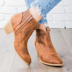 Load image into Gallery viewer, Women Thick Heel Platform Boots
