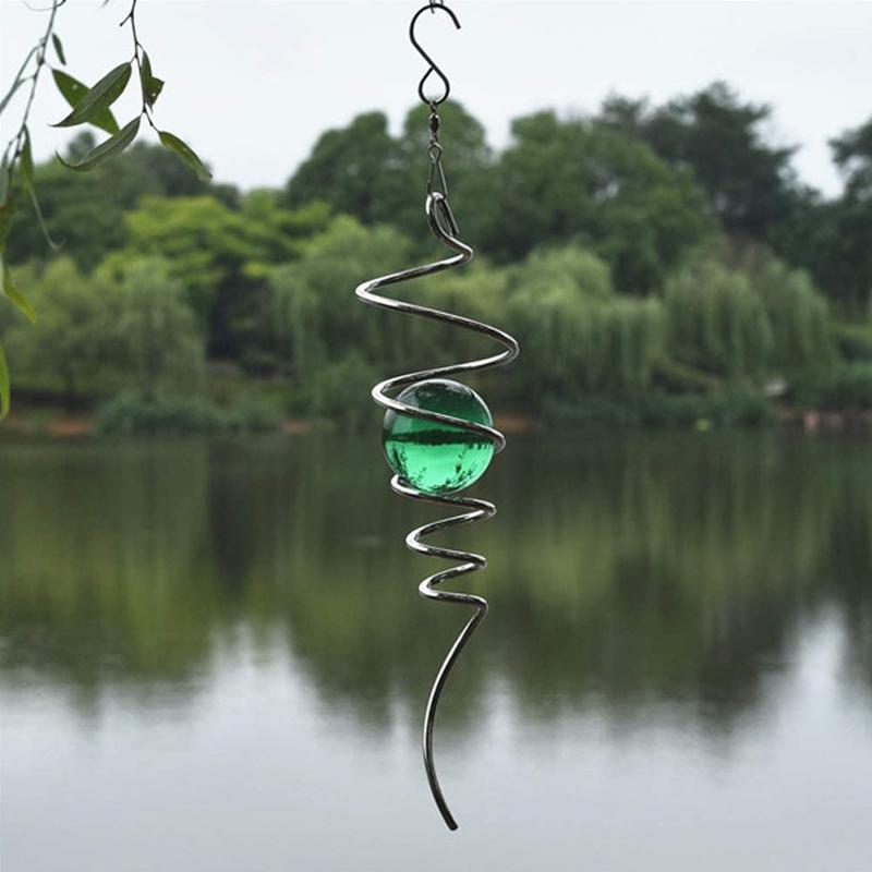 Wind Spinner Ball Spiral Tail