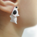 Load image into Gallery viewer, Cute Animal Bite Earrings
