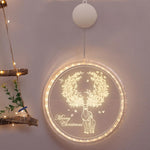 Load image into Gallery viewer, 3D Christmas Hanging Lamp
