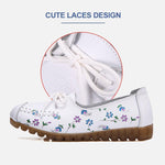 Load image into Gallery viewer, Women&#39;s Sweet Flat Lace Casual Shoes
