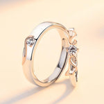 Load image into Gallery viewer, Simple Couple Silver Ring
