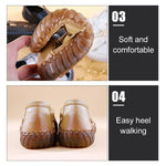 Load image into Gallery viewer, Women&#39;s handmade leather sandals with soft bottom
