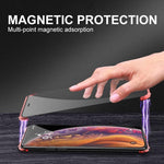 Load image into Gallery viewer, Double-sided Glass Magnetic Phone Cover, Shockproof and Borderless
