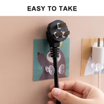 Load image into Gallery viewer, Strong Multi Purpose Transparent Plastic Pasting Hook
