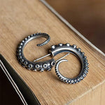 Load image into Gallery viewer, Octopus Hoop Earrings
