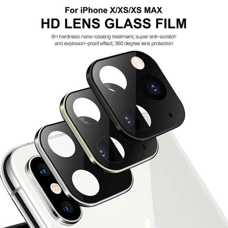 Iphone X Seconds Change 11 Pro Metal Glass Lens Cover