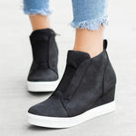 Load image into Gallery viewer, Woman Casual Wedge Sneaker
