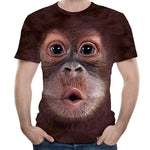 Load image into Gallery viewer, Funny Gorilla 3D T-shirt
