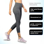 Load image into Gallery viewer, High Waist Yoga Pants with Telescopic Drawstring
