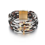 Load image into Gallery viewer, Multi-Layer Handmade Wrap Bracelet
