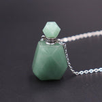 Load image into Gallery viewer, Crystal Perfume Diffuser Necklace
