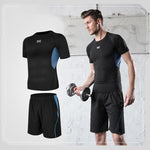 Load image into Gallery viewer, Men tight-fitting short-sleeved sportswear
