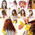 Load image into Gallery viewer, No Heat Magic DIY Hair Curlers (18pcs)
