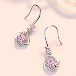 Load image into Gallery viewer, Crystal Four Leaf Clover Earrings
