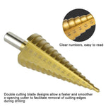 Load image into Gallery viewer, Domom® Titanium Step Drill (3 pieces)
