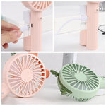 Load image into Gallery viewer, Mini Handheld Misting Fan
