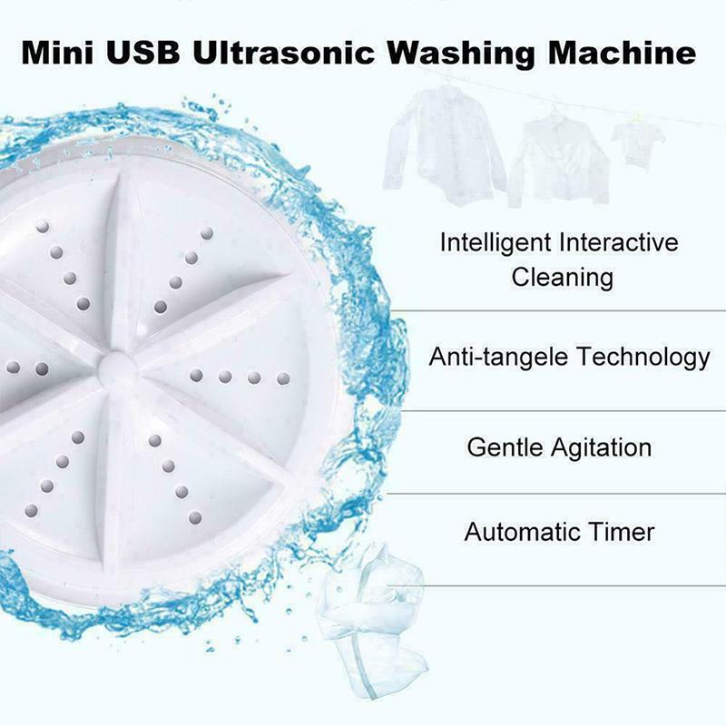 Ultrasonic Portable Dishwasher And  Laundry Artifact