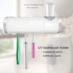 Load image into Gallery viewer, UV Toothbrush Holder(5 Toothbrushes Holding and Four Stickers Included)
