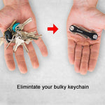 Load image into Gallery viewer, Domom Compact Key Holder and Keychain Organizer,2 Packs
