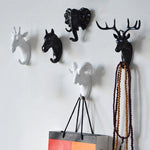 Load image into Gallery viewer, Art Animal Head Wall Hook
