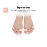 Load image into Gallery viewer, Elastic toe separator, 1 pair
