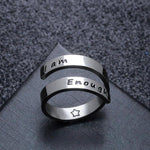 Load image into Gallery viewer, Thin Wrap Adjustable Ring
