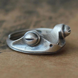 Vintage Unisex Frog Ring