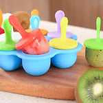 Load image into Gallery viewer, Mini Silicone Popsicle Mold Set
