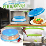 Load image into Gallery viewer, Collapsible Microwave Plate Cover
